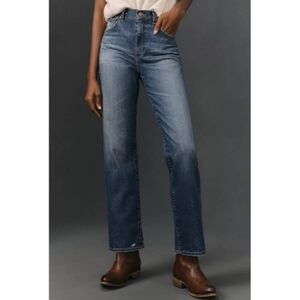 AG Anthropologie Brinley Midrise Straight Jeans 26